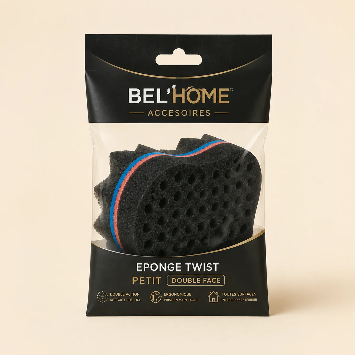 Accessoires — Eponge Twist Petit "Double Face"