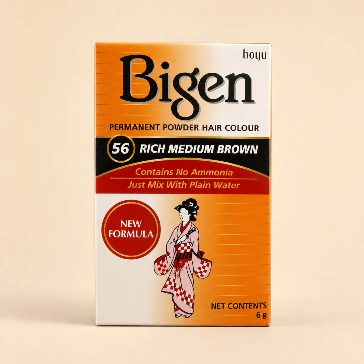 Bigen — Poudre Colorante Brun 56