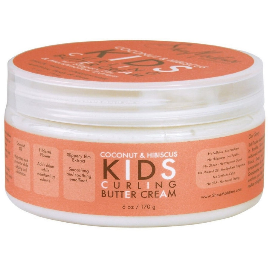 Shea Moisture — SHEA MOISTURE KIDS COCONUT & HIBISCUS — Crème Boucles "Curling Butter"