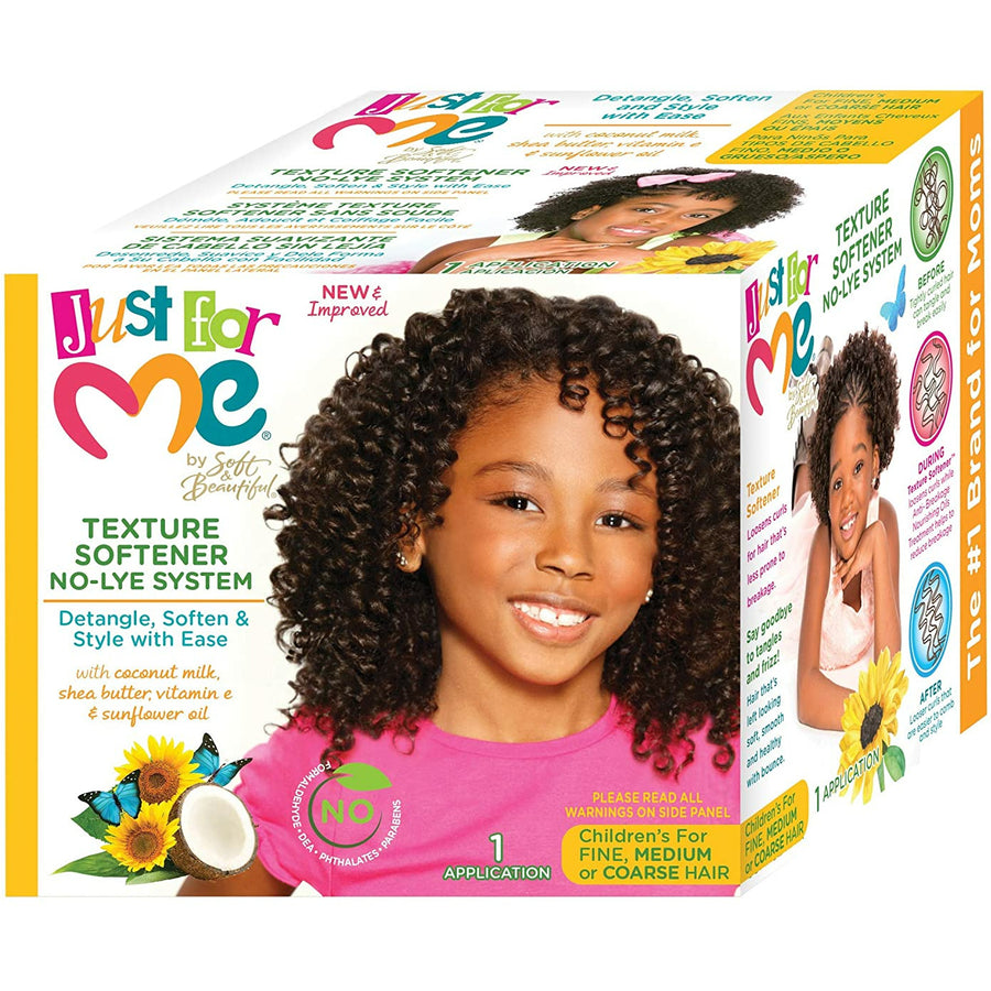 Just For Me — JUST FOR ME — Système Texture Softener Sans Soude